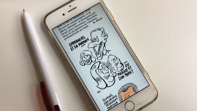 Карикатура на кандидатов в президенты Франции в журнале Charlie Hebdo Карикатура на кандидатов в президенты Франции в журнале Charlie Hebdo