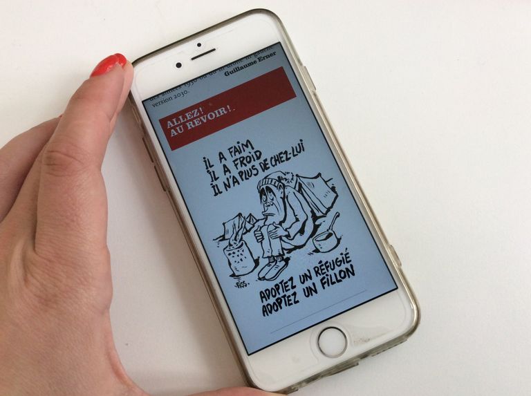 Карикатура на кандидатов в президенты Франции в журнале Charlie Hebdo Карикатура на кандидатов в президенты Франции в журнале Charlie Hebdo