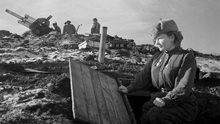 Участница боев за освобождение Одессы