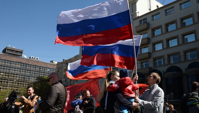 Шествия и митинг оппозиции в Москве