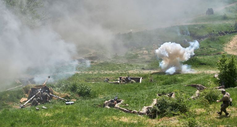 Военно-историческая реконструкция Штурм Сапун-горы Военно-историческая реконструкция Штурм Сапун-горы