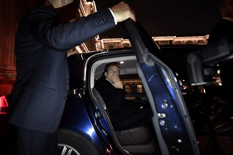 Лидер движения En Marche Эммануэль Макрон, победивший на президентских выборах во Франции Лидер движения En Marche Эммануэль Макрон, победивший на президентских выборах во Франции