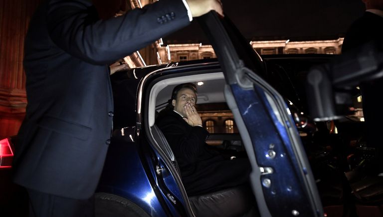 Лидер движения En Marche Эммануэль Макрон, победивший на президентских выборах во Франции Лидер движения En Marche Эммануэль Макрон, победивший на президентских выборах во Франции