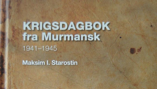 Дневник войны Максима Ивановича Старостина на норвежском языке