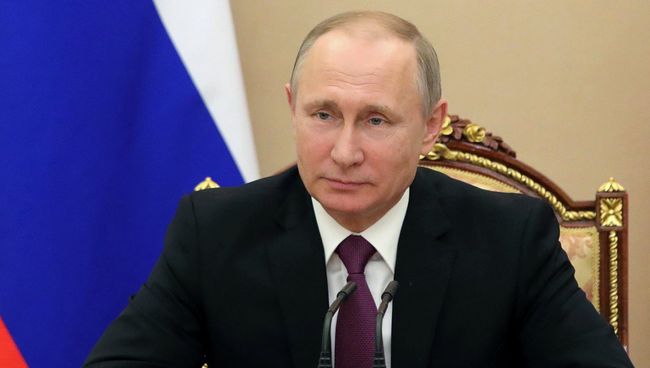 Президент РФ Владимир Путин. Архивное фото Президент РФ Владимир Путин. Архивное фото