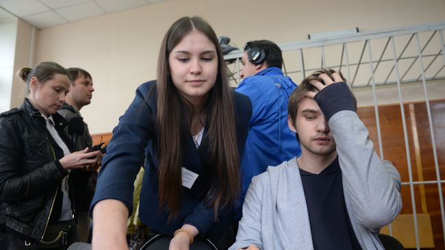 Заседание суда по делу блогера Руслана Соколовского в Екатеринбурге