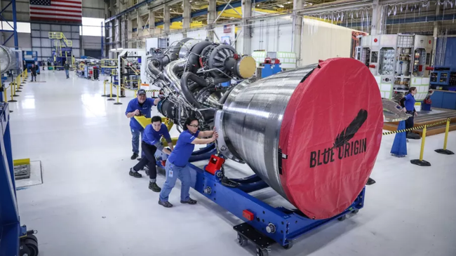Двигатель BE-4 Blue Origin Двигатель BE-4 Blue Origin