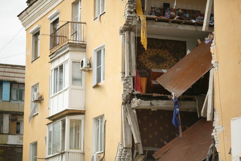 Взрыв бытового газа в жилом доме в Волгограде Взрыв бытового газа в жилом доме в Волгограде