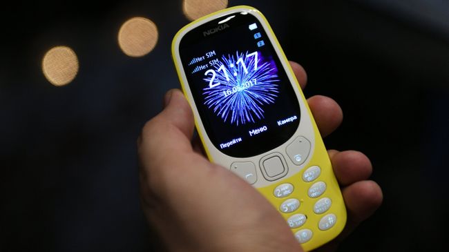 Обновленная версия классической модели мобильного телефона Nokia 3310