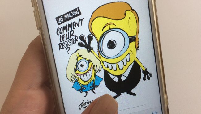 Карикатура в журнале Charlie Hebdo Карикатура в журнале Charlie Hebdo