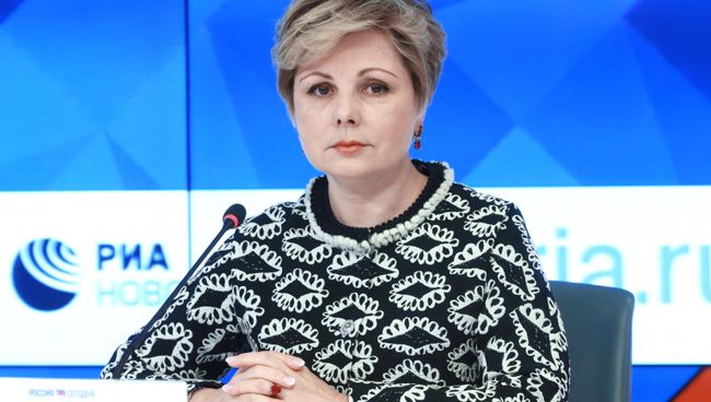 Генеральный директор Государственного музея-заповедника Московский Кремль Екатерина Гагарина на пресс-конференции в пресс-центре МИА Россия сегодня. 17 мая 2017 Генеральный директор Государственного музея-заповедника Московский Кремль Екатерина Гагарина на пресс-конференции в пресс-центре МИА Россия сегодня. 17 мая 2017