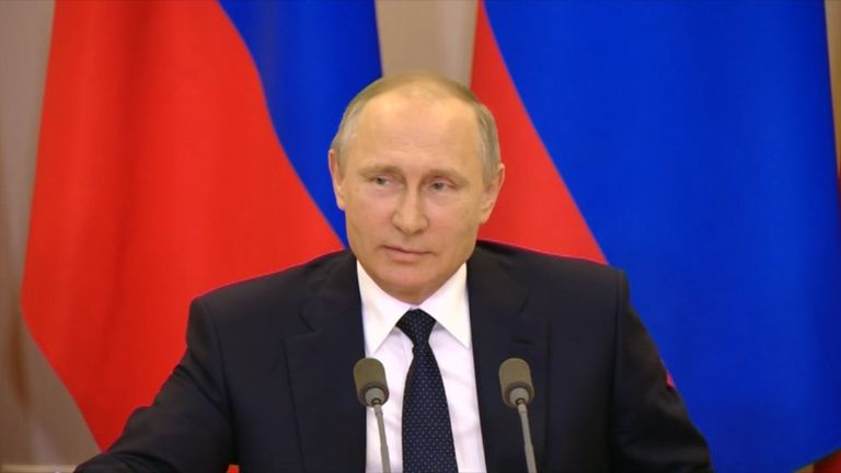 Путин пошутил о выговоре Лаврову, который не поделился секретами Трампа