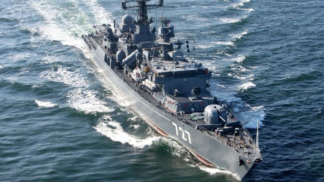 СКР Ярослав Мудрый в акватории Балтийского моря СКР Ярослав Мудрый в акватории Балтийского моря