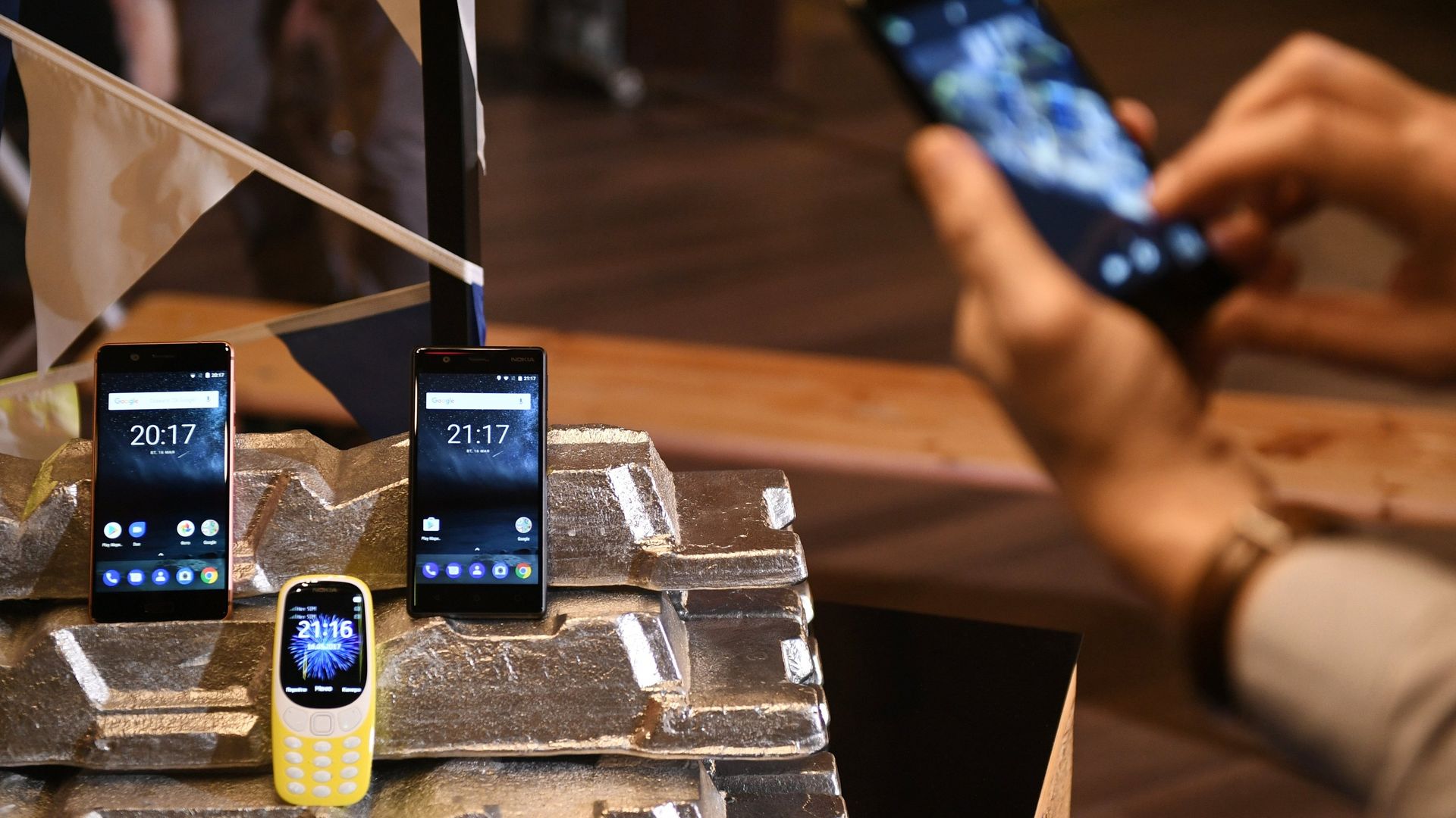 Презентация новых смартфонов Nokia и и обновленной Nokia 3310 в Москве Презентация новых смартфонов Nokia и и обновленной Nokia 3310 в Москве - РИА Новости, 1920, 03.11.2020
