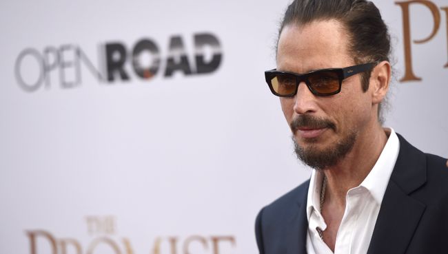Лидер группы Soundgarden Крис Корнелл. Архив Лидер группы Soundgarden Крис Корнелл. Архив