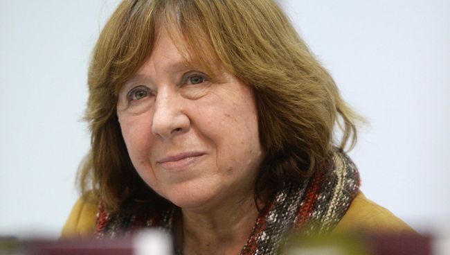 Белорусская писательница Светлана Алексиевич. Архивное фото