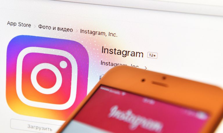 Иконка социальной сети Instagram Иконка социальной сети Instagram