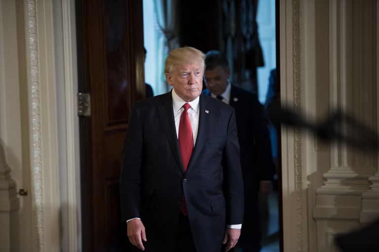Президент США Дональд Трамп. 18 мая 2017