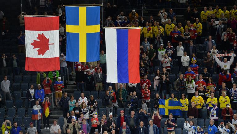 Церемония награждения чемпионата мира по хоккею 2017 в Кельне