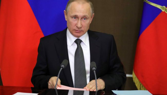 Президент РФ Владимир Путин. Архивное фото Президент РФ Владимир Путин. Архивное фото