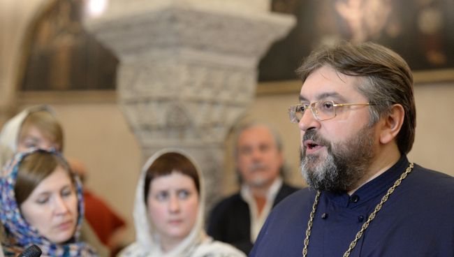 Настоятель патриаршего подворья святителя Николая Чудотворца в городе Бари протоиерей Андрей Бойцов Настоятель патриаршего подворья святителя Николая Чудотворца в городе Бари протоиерей Андрей Бойцов