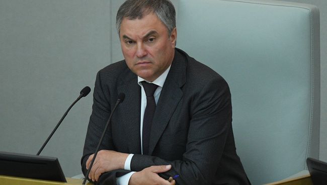Председатель Госдумы РФ Вячеслав Володин. Архивное фото