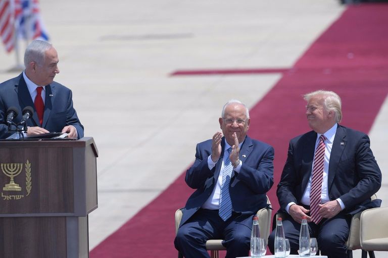 Визит президента США Дональда Трампа в Израиль