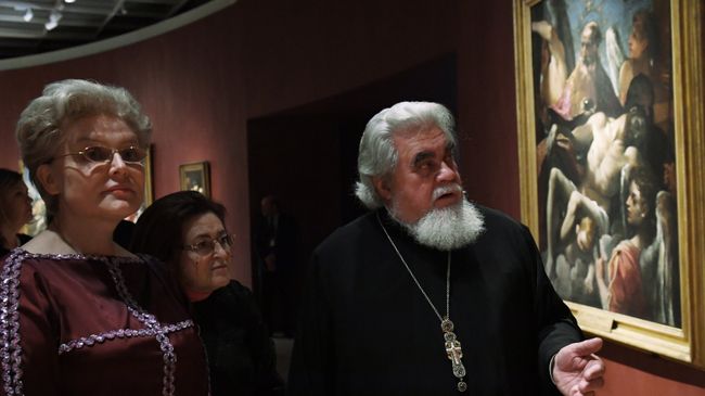 Открытие выставки Roma Aeterna. Шедевры Пинакотеки Ватикана. Беллини, Рафаэль, Караваджо Открытие выставки Roma Aeterna. Шедевры Пинакотеки Ватикана. Беллини, Рафаэль, Караваджо