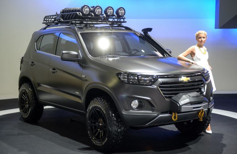 Автомобиль Chevrolet Niva concept на Московском международном автомобильном салоне 2014 Автомобиль Chevrolet Niva concept на Московском международном автомобильном салоне 2014