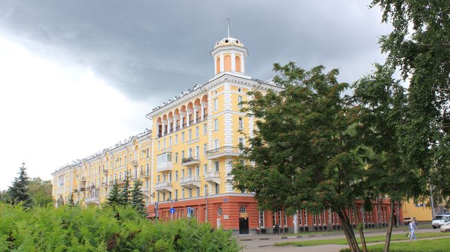 Город Новокузнецк. Бульвар 25 лет Октября. Архивное фото