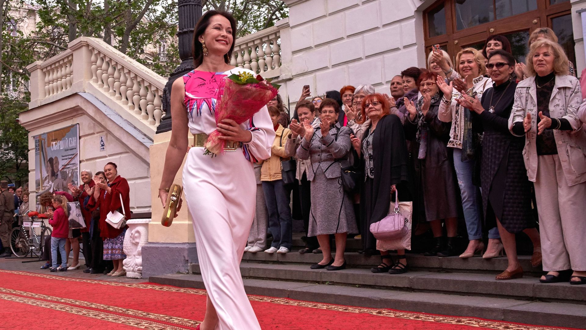Актриса Ольга Кабо на открытии XXVI Международного Кинофорума Золотой Витязь в Севастополе Актриса Ольга Кабо на открытии XXVI Международного Кинофорума Золотой Витязь в Севастополе - РИА Новости, 1920, 28.01.2018