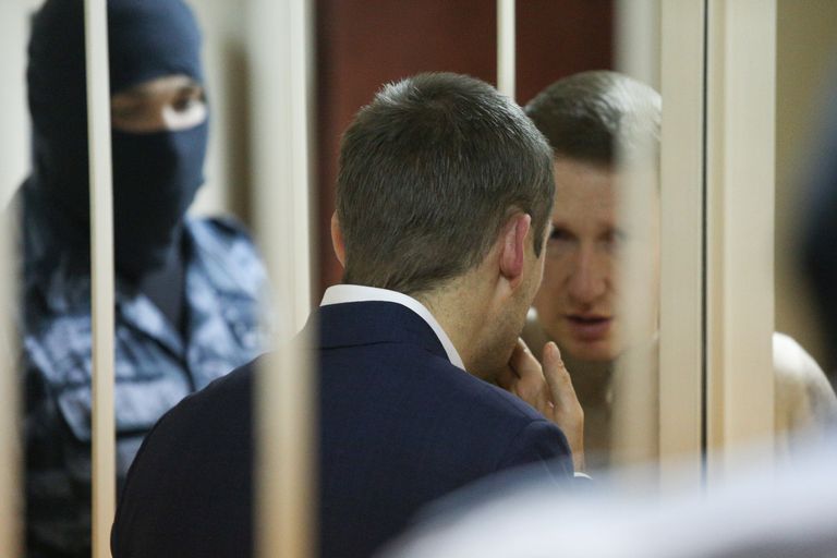 Дмитрий Захарченко в суде Дмитрий Захарченко в суде