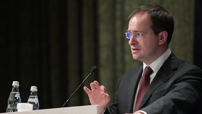 Министр культуры РФ Владимир Мединский. Архивное фото