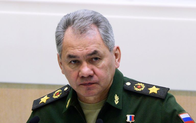 Министр обороны РФ Сергей Шойгу на заседании Совета Федерации РФ Министр обороны РФ Сергей Шойгу на заседании Совета Федерации РФ