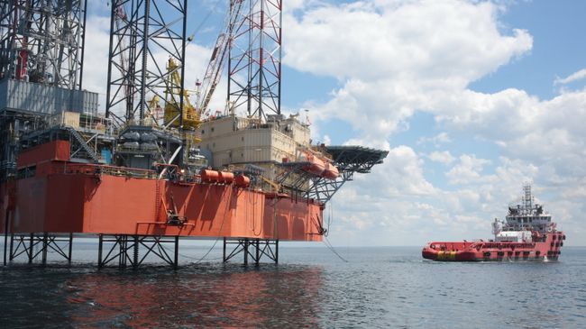 Нефтегазодобывающая платформа Нефтегазодобывающая платформа