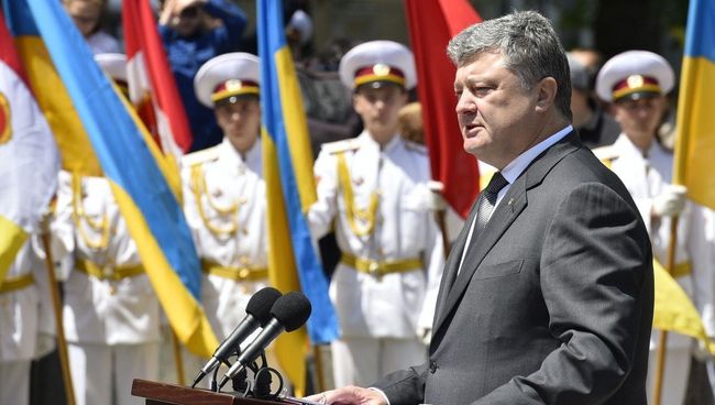 Президент Украины Петр Порошенко. Архивное фото