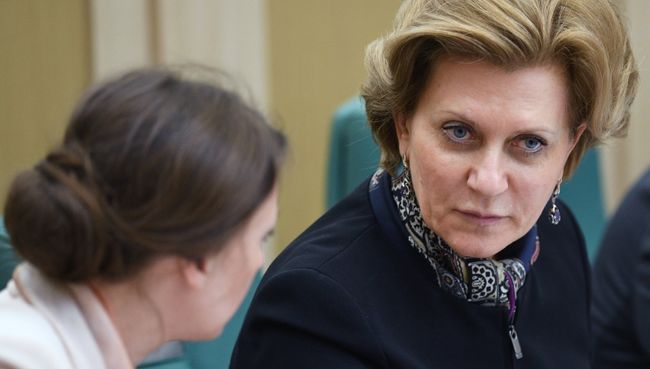 Уполномоченный при президенте РФ по правам ребенка Анна Кузнецова во время заседания Координационного совета при президенте РФ. 29 мая 2017