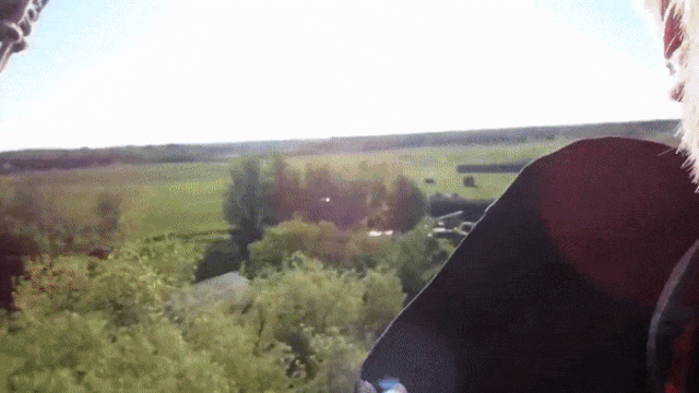 Воздушный шар упал gif