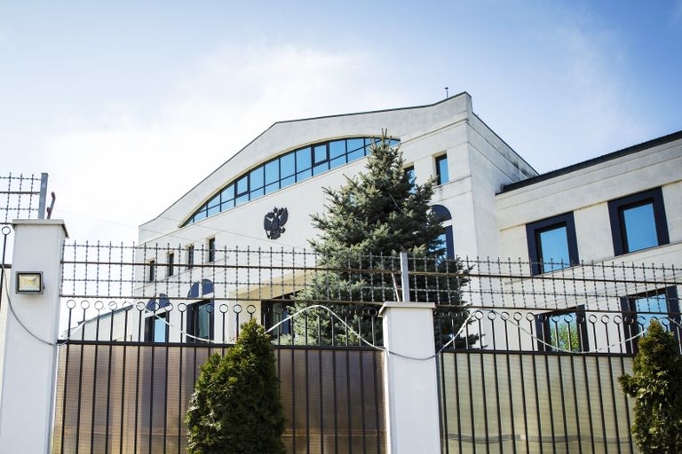 Здание посольства РФ в Кишиневе Здание посольства РФ в Кишиневе