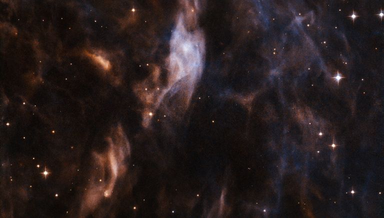 Туманность Sh2-308 снятая телескопом Хаббл