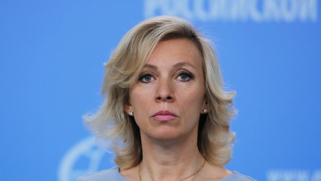 Официальный представитель министерства иностранных дел России Мария Захарова во время брифинга в Москве. 31 мая 2017 Официальный представитель министерства иностранных дел России Мария Захарова во время брифинга в Москве. 31 мая 2017