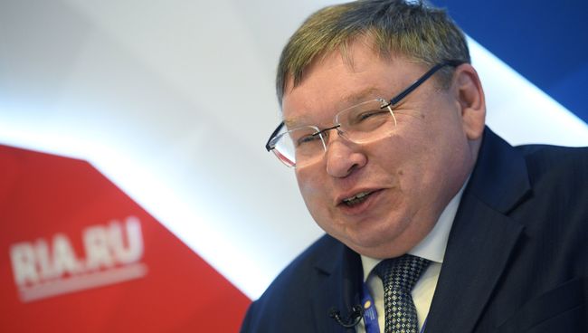 Губернатор Ивановской области Павел Коньков на Санкт-Петербургском международном экономическом форуме 2017
