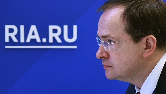 Министр культуры РФ Владимир Мединский на Санкт-Петербургском международном экономическом форуме 2017 Министр культуры РФ Владимир Мединский на Санкт-Петербургском международном экономическом форуме 2017