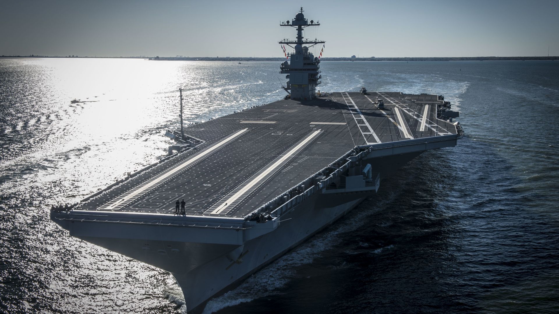 Авианосец USS Gerald R. Ford Авианосец USS Gerald R. Ford - РИА Новости, 1920, 20.02.2026
