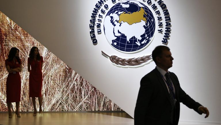 Стенд Объединенной зерновой компании в Экспофоруме на Санкт-Петербургском международном экономическом форуме 2017 Стенд Объединенной зерновой компании в Экспофоруме на Санкт-Петербургском международном экономическом форуме 2017