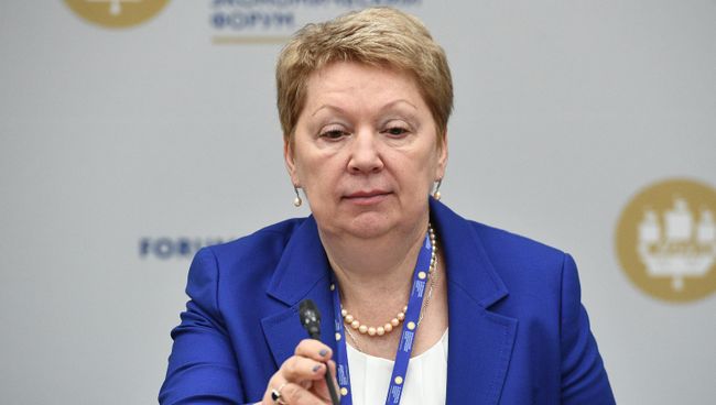 Министр образования и науки РФ Ольга Васильева на Санкт-Петербургском международном экономическом форуме 2017 Министр образования и науки РФ Ольга Васильева на Санкт-Петербургском международном экономическом форуме 2017