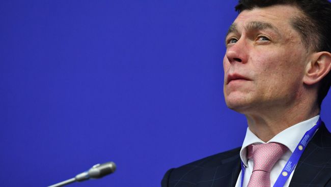 Министр труда и социальной защиты Российской Федерации Максим Топилин. Архивное фото