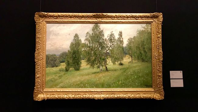 Пейзаж Исаака Левитана Лето - главный лот русских торгов Sotheby´s в Лондоне