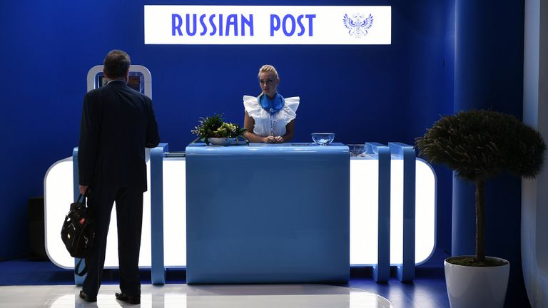 Стенд Почты России на Санкт-Петербургском международном экономическом форуме 2017 Стенд Почты России на Санкт-Петербургском международном экономическом форуме 2017