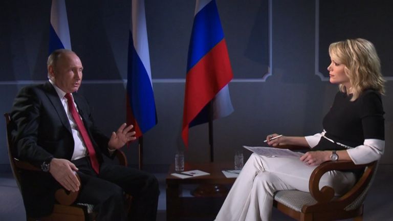 Путин о том, что у РФ не было связей ни с одним из предвыборных штабов в США